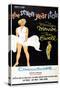 The Seven Year Itch, US Poster Art, Marilyn Monroe, Tom Ewell, 1955-null-Stretched Canvas