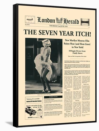 The Seven Year Itch-The Vintage Collection-Framed Stretched Canvas