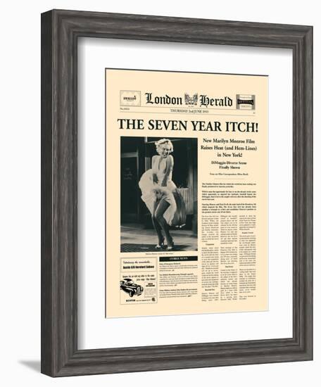 The Seven Year Itch-The Vintage Collection-Framed Art Print