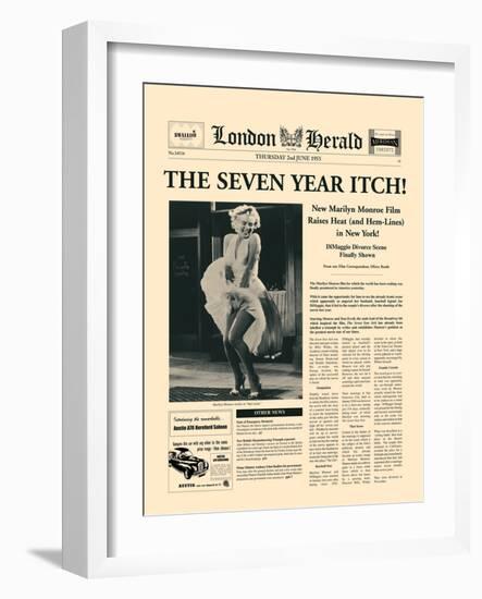 The Seven Year Itch-The Vintage Collection-Framed Premium Giclee Print