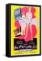 The Seven Year Itch-null-Framed Stretched Canvas