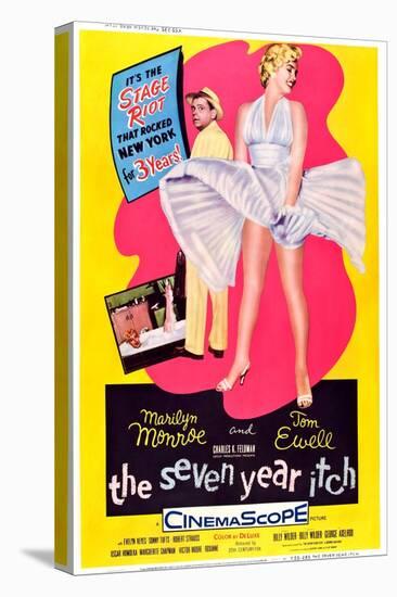 The Seven Year Itch-null-Stretched Canvas