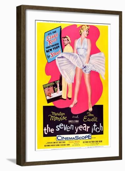 The Seven Year Itch-null-Framed Art Print