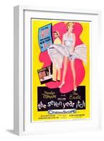 The Seven Year Itch-null-Framed Art Print