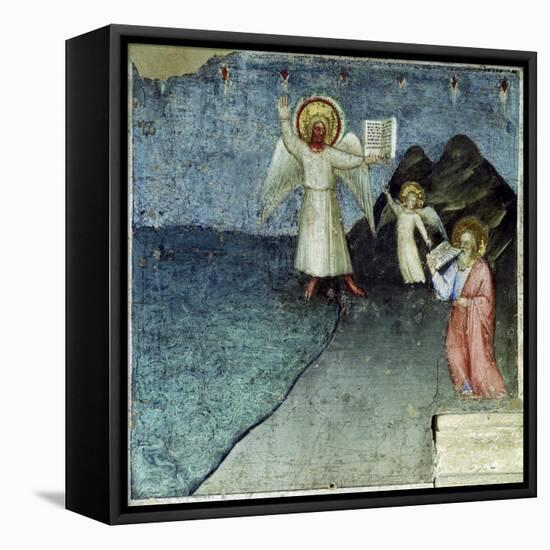 The Seventh Angel with an Open Book-Giusto De' Menabuoi-Framed Stretched Canvas
