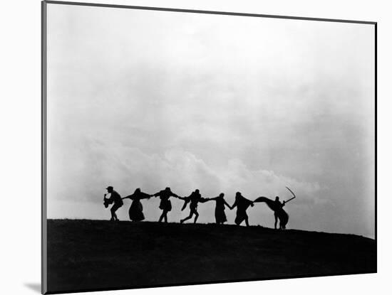 The Seventh Seal, 1957-null-Mounted Photo