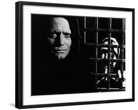 The Seventh Seal, Bengt Ekerot, Max Von Sydow, 1957-null-Framed Photo