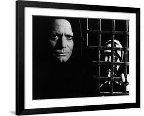 The Seventh Seal, Bengt Ekerot, Max Von Sydow, 1957-null-Framed Photo