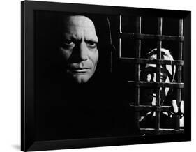 The Seventh Seal, Bengt Ekerot, Max Von Sydow, 1957-null-Framed Photo