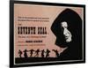 The Seventh Seal, UK Movie Poster, 1957-null-Framed Art Print