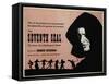 The Seventh Seal, UK Movie Poster, 1957-null-Framed Stretched Canvas