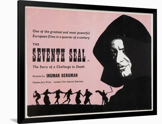 The Seventh Seal-null-Framed Art Print