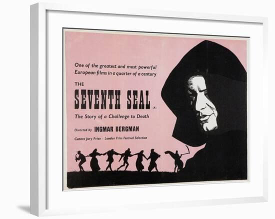 The Seventh Seal-null-Framed Art Print