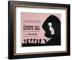 The Seventh Seal-null-Framed Art Print