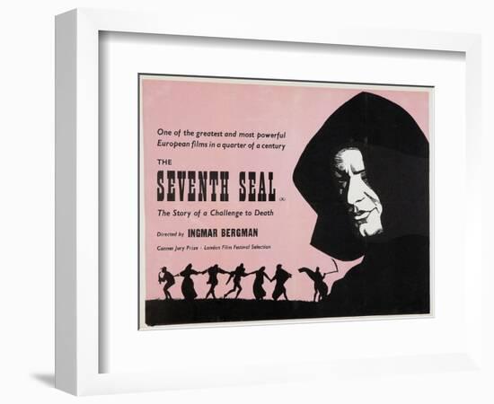 The Seventh Seal-null-Framed Art Print