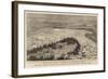 The Severe Weather in France, Great Ice-Block on the Loire Between Saumur and Angers-null-Framed Giclee Print