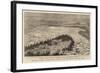 The Severe Weather in France, Great Ice-Block on the Loire Between Saumur and Angers-null-Framed Giclee Print