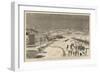 The Severe Weather in Switzerland, the Lake of Zurich-null-Framed Giclee Print