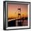 The Severn Bridge at Sunset, England, UK-Roy Rainford-Framed Photographic Print