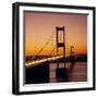 The Severn Bridge at Sunset, England, UK-Roy Rainford-Framed Photographic Print