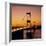 The Severn Bridge at Sunset, England, UK-Roy Rainford-Framed Photographic Print