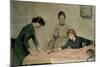 The Sewing Class-Carl Frederic Aagaard-Mounted Giclee Print