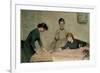 The Sewing Class-Carl Frederic Aagaard-Framed Giclee Print