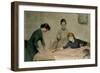 The Sewing Class-Alix d' Anethan-Framed Premium Giclee Print