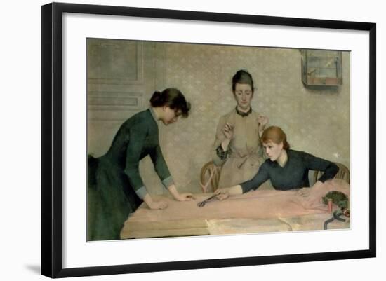 The Sewing Class-Alix d' Anethan-Framed Giclee Print