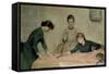 The Sewing Class-Alix d' Anethan-Framed Stretched Canvas