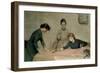 The Sewing Class-Alix d' Anethan-Framed Giclee Print