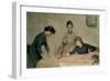 The Sewing Class-Alix d' Anethan-Framed Giclee Print