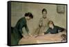 The Sewing Class-Alix d' Anethan-Framed Stretched Canvas