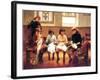 The Sewing Lesson-Constant Mayer-Framed Giclee Print