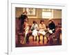 The Sewing Lesson-Constant Mayer-Framed Giclee Print