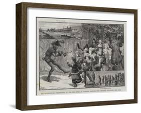 The Sexcentenary Celebration of the Pied Piper at Hamelin-Charles Joseph Staniland-Framed Giclee Print