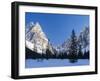 The Sexten Sundial, Valley Fischleintal, Sexten Dolomites, Italy-Martin Zwick-Framed Photographic Print