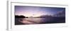 The Seychelles, Evening Mood, View to Praslin, Panorama-Catharina Lux-Framed Photographic Print
