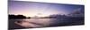 The Seychelles, Evening Mood, View to Praslin, Panorama-Catharina Lux-Mounted Photographic Print