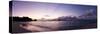 The Seychelles, Evening Mood, View to Praslin, Panorama-Catharina Lux-Stretched Canvas