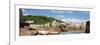 The Seychelles, La Digue, Beach, Rocks, Anse Marron, Panorama-Catharina Lux-Framed Photographic Print