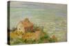 The Shack of the Customs Officials, Afternoon; 1882-Claude Monet-Stretched Canvas