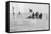 The Shackleton Camp, Antarctica, Christmas Day, 1908-null-Framed Stretched Canvas