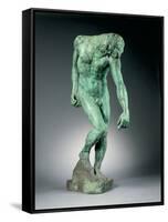 The Shade, Conceived C.1880, Cast C.1925-27-Auguste Rodin-Framed Stretched Canvas