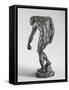 The Shade, Modeled 1881-86, Cast 1923 (Bronze)-Auguste Rodin-Framed Stretched Canvas