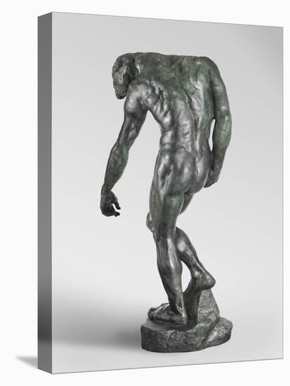 The Shade, Modeled 1881-86, Cast 1923 (Bronze)-Auguste Rodin-Stretched Canvas