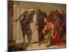 The Shade of Samuel Invoked by Saul, C. 1655-Bernardo Cavallino-Mounted Giclee Print