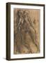 The Shades Approaching Dante and Virgil-Auguste Rodin-Framed Giclee Print