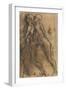 The Shades Approaching Dante and Virgil-Auguste Rodin-Framed Premium Giclee Print