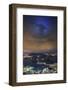 The Shadow of Christ the Redeemer Projected on to Clouds above Rio De Janeiro.-Jon Hicks-Framed Photographic Print